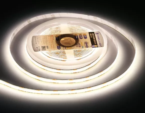 Светодиодная лента Ambrella Light Illumination 24В COB 10Вт/м 4500K 5м IP20 GS4652 Светодиодная лента Ambrella Light Illumination 24В COB 10Вт/м 4500K 5м IP20 GS4652