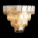 Подвесная люстра Loft IT Gradient 10482/600 White, Бронза, Белый, Металл, декоративные элементы крупным планом