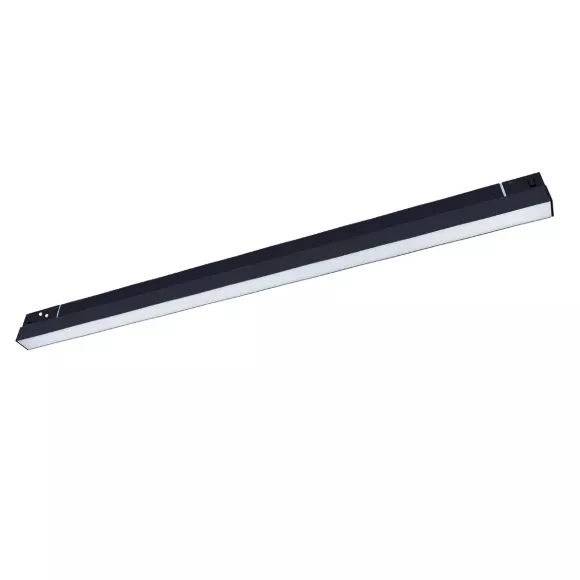 Трековый магнитный светильник Arte Lamp Linea A4693PL-1BK, Черный, Белый, От теплого до холодного