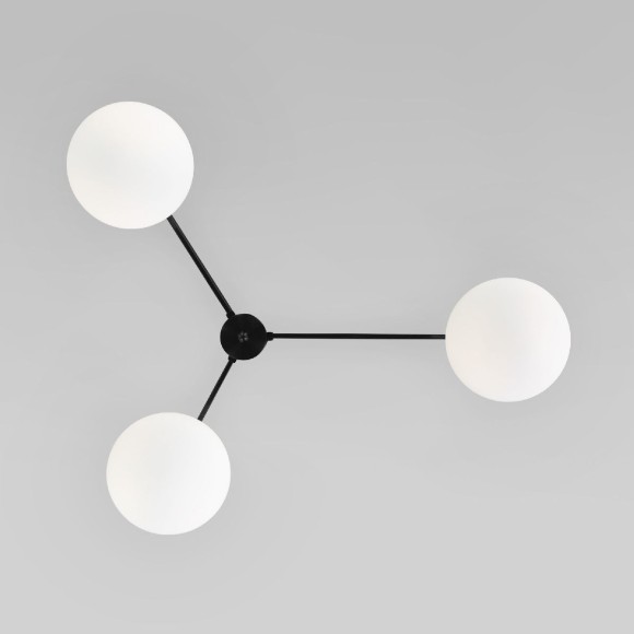 Потолочная люстра Eurosvet Opaline 70220/3 черный a065764