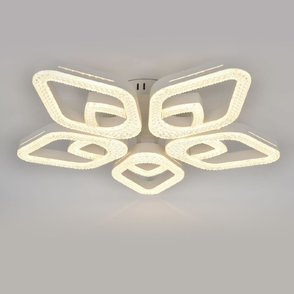 Потолочная светодиодная люстра с пультом управления Escada Sedna 10280/5LED