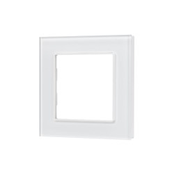 Рамка одноместная Arlight FRM-GLARE-GS-1-WH 043786