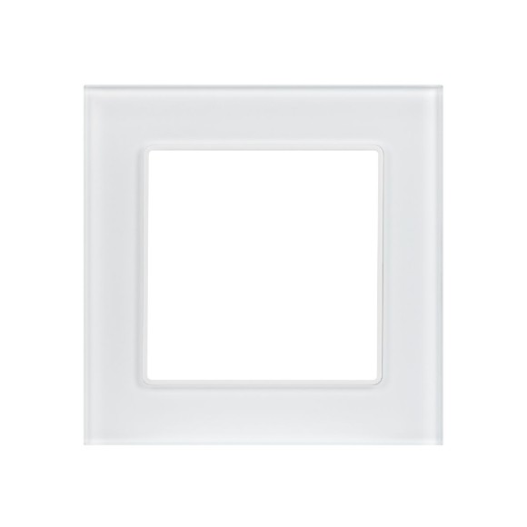 Рамка одноместная Arlight FRM-GLARE-GS-1-WH 043786