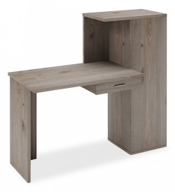 Стол письменный Домино Lite СКЛ-ПРЯМ100+ШК MER_SKL-PRYAM100-SHK-N