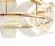 Подвесная люстра Kink Light Ранни 08037-50,37, Золото, Прозрачный, Теплый белый