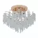 Потолочный светильник Escada Whisper 140015/4C Gold ES0000075, Золото, Прозрачный, Металл