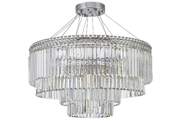 Подвесная светодиодная люстра Arti Lampadari Ovindoli Gold Ovindoli L 1.5.80+40.101 N