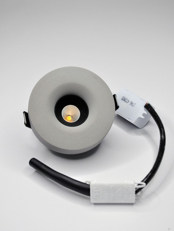 Встраиваемый светильник Elvan VLS-110223-4,2W-WW-GrBk