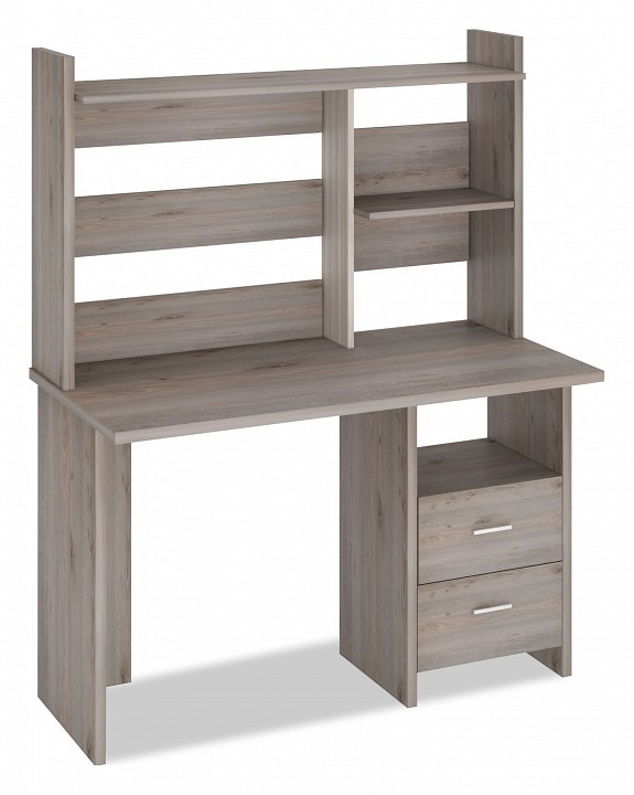 Стол компьютерный Домино Лайт СКЛ-Прям120+НКЛ-120 MER_SKL-Pryam120_NKL-120_N