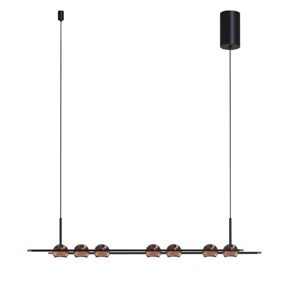 Подвесная светодиодная люстра Favourite Sturm 4561-7P