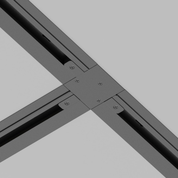 Коннектор T-образный Maytoni Accessories for tracks TRA002CT-11B