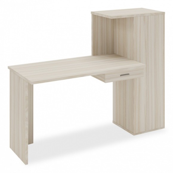 Стол письменный Домино Lite СКЛ-ПРЯМ120+ШК MER_SKL-PRYAM120-SHK-K