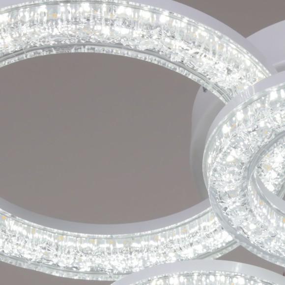 Потолочная люстра с пультом управления Reluce 29290-0.3-5+5 WH