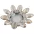 Встраиваемый светильник Fametto Peonia DLS-P112 GU5.3 CHROME/COGNAC+CLEAR 10542