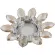 Встраиваемый светильник Fametto Peonia DLS-P112 GU5.3 CHROME/COGNAC+CLEAR 10542
