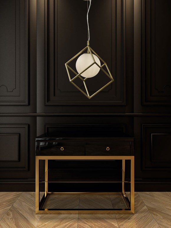 Подвесной светильник iLamp Golden P2483-1S GD