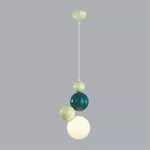 Подвесной светильник Lumion Moderni Ballons 8008/1A, Разноцветный, Белый, Металл Подвесной светильник Lumion Moderni Ballons 8008/1A, Разноцветный, Белый, Металл