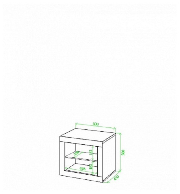 Тумба Toivo ТОЙ-ТБ 60/45 MER_TOJ-TB-60-45-KK