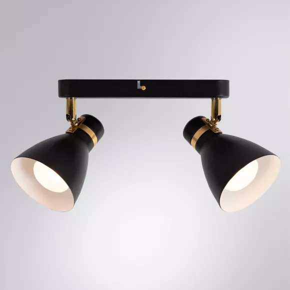 Спот Arte Lamp Fafnir A5047PL-2BK Спот Arte Lamp Fafnir A5047PL-2BK