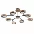 Люстра на штанге Arte Lamp Signora A2454PL-8BK