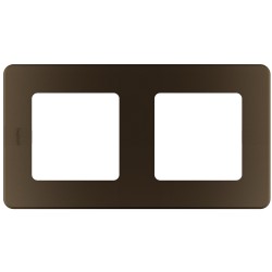 Рамка двухместная Legrand Inspiria 673949