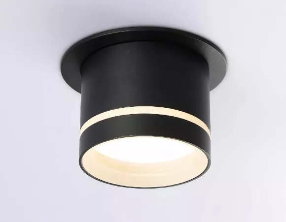 Встраиваемый спот Ambrella Light Move TA1432, Черный, Металл, Современный стиль