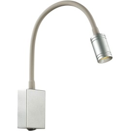 Светодиодный спот Favourite Murum Silver 1959-1W, LED, 3W, серебро