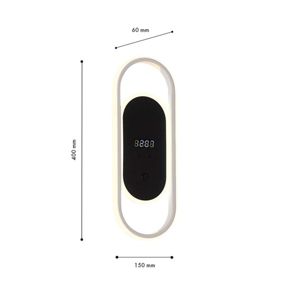 Настенный светильник с часами F-Promo Vigilate 4689-1W