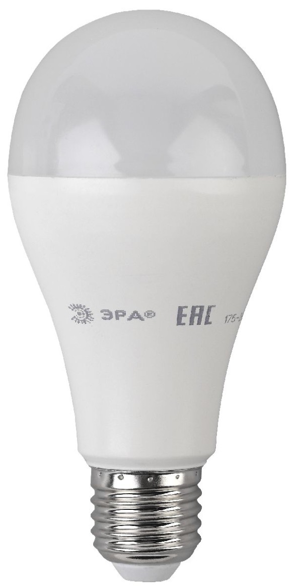 Лампа светодиодная Эра E27 18W 4000K ECO LED A65-18W-840-E27 Б0031708
