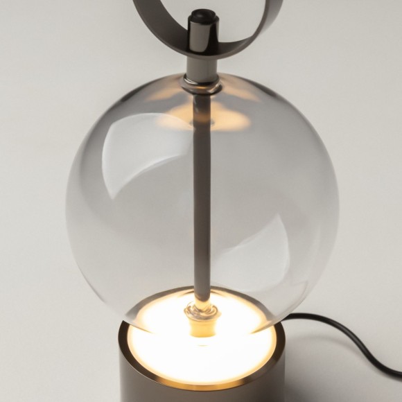 Настольная лампа с аккумулятором Maytoni Double Moon MOD478RL-L3B3K