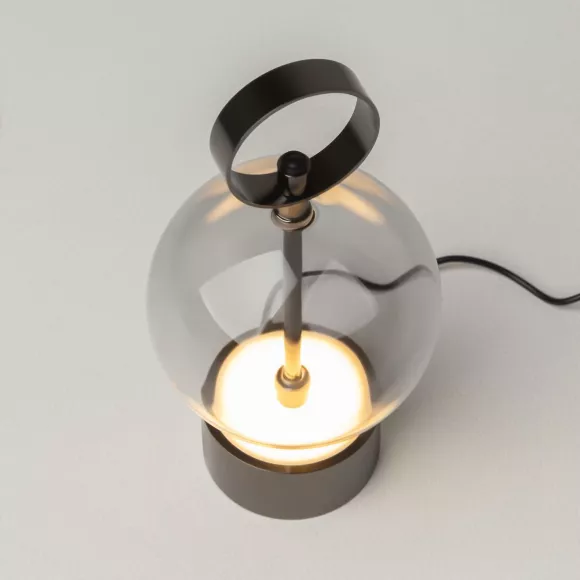 Настольная лампа с аккумулятором Maytoni Double Moon MOD478RL-L3B3K, 3000, Теплый белый, 80