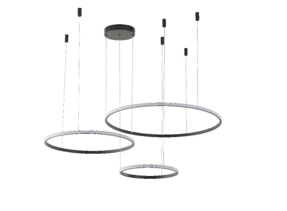 Подвесная светодиодная люстра Zortes Ringolight ZRS.33321.75F