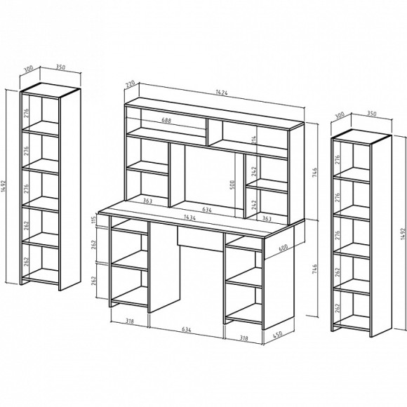 Набор для детской Лайт-6 СН MAS_USHLT-6-SN-DS