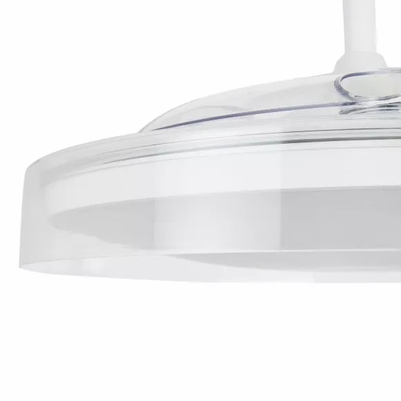 Люстра-вентилятор Mantra Glass Fan 9525, вид снизу Люстра-вентилятор Mantra Glass Fan 9525, вид снизу