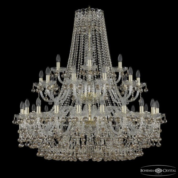 Подвесная люстра Bohemia Ivele Crystal 1409/20+10+5/400/2d G K721