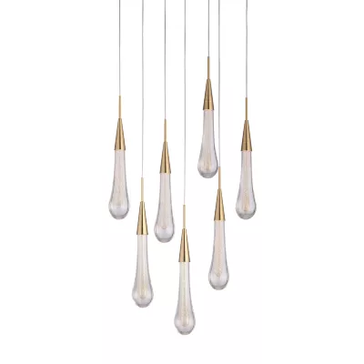 Подвесная люстра DeLight Collection Pour MD2060-7A br.brass