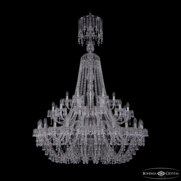 Подвесная люстра Bohemia Ivele Crystal 1410/24+12+6/460/XL-175/2d Ni V0300