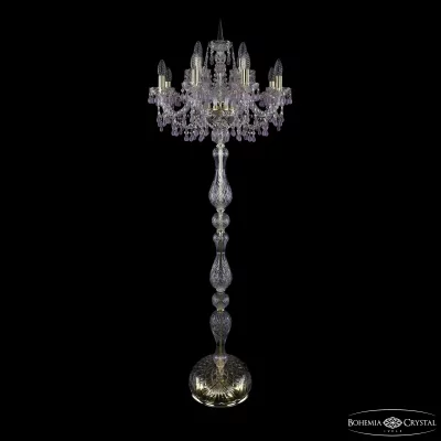 Торшер Bohemia Ivele Crystal 1410T1/8+4/195-165 G V7010