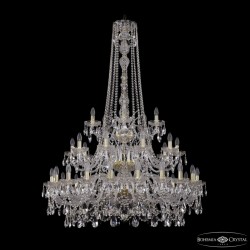 Подвесная люстра Bohemia Ivele Crystal 1411/20+10+5/400/h-158/3d G