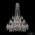 Подвесная люстра Bohemia Ivele Crystal 1411/20+10+5/400/h-158/3d G