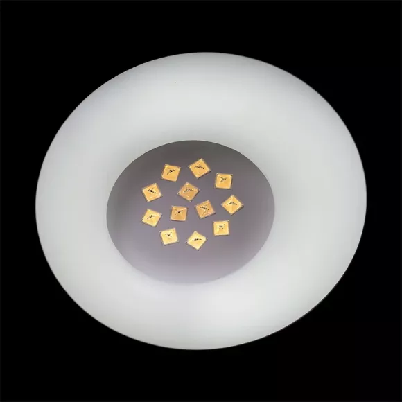 Потолочная люстра Reluce 09049-0.3-80W WT, Современный, Белый