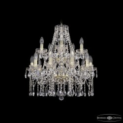 Подвесная люстра Bohemia Ivele Crystal 1413/10+5/200/2d G