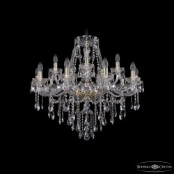 Подвесная люстра Bohemia Ivele Crystal 1415/10+5/300 G
