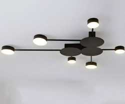 Потолочная светодиодная люстра с пультом управления Kink Light Фирс 2206D,19