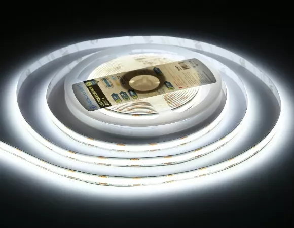Светодиодная лента Ambrella Light Illumination 24В COB 10Вт/м 6500K 5м IP20 GS4653 Светодиодная лента Ambrella Light Illumination 24В COB 10Вт/м 6500K 5м IP20 GS4653