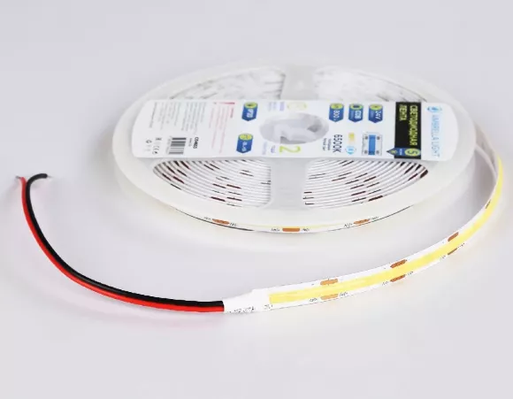 Светодиодная лента Ambrella Light Illumination 24В COB 10Вт/м 6500K 5м IP20 GS4653 Светодиодная лента Ambrella Light Illumination 24В COB 10Вт/м 6500K 5м IP20 GS4653