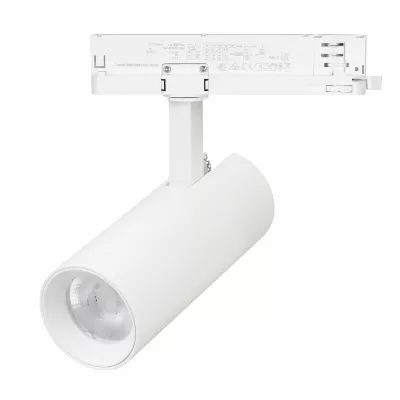 Трековый трехфазный светильник Arlight LGD-GERA-4TR-R74-20W Day4000 (WH, 36 deg, 230V) 055156