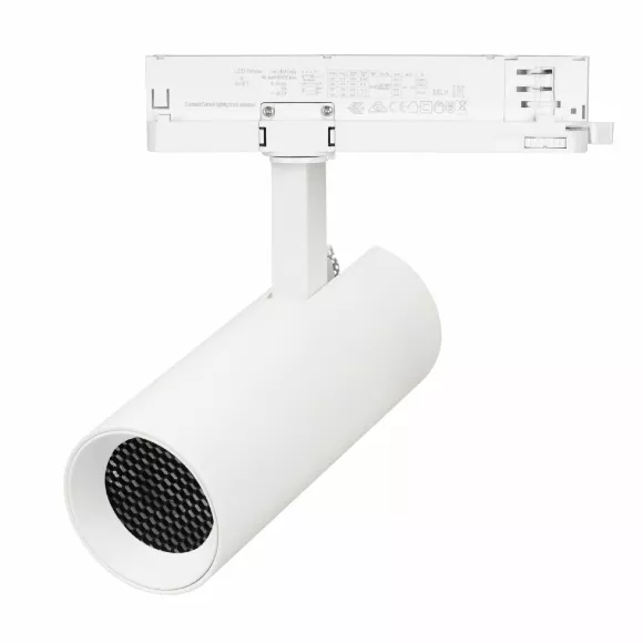 Трековый трехфазный светильник Arlight LGD-GERA-4TR-R74-20W Day4000 (WH, 36 deg, 230V) 055156, Нейтральный белый, >90 Трековый трехфазный светильник Arlight LGD-GERA-4TR-R74-20W Day4000 (WH, 36 deg, 230V) 055156, Нейтральный белый, >90