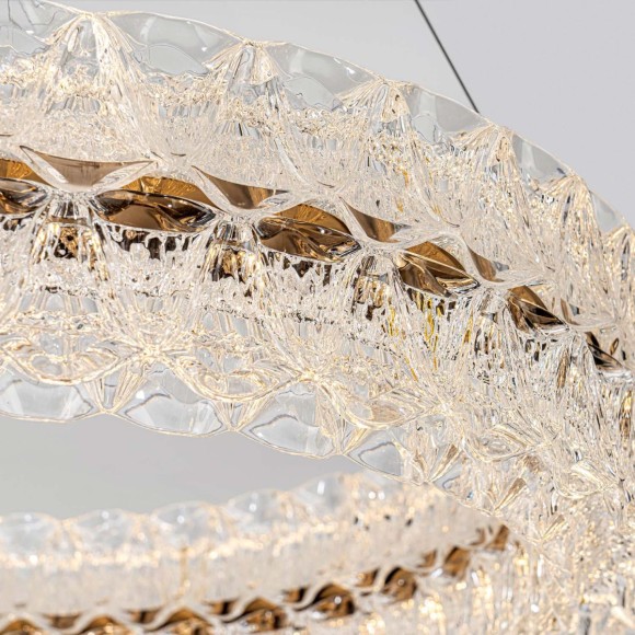 Подвесная люстра с пультом управления Modelux ML.8185.600 GD