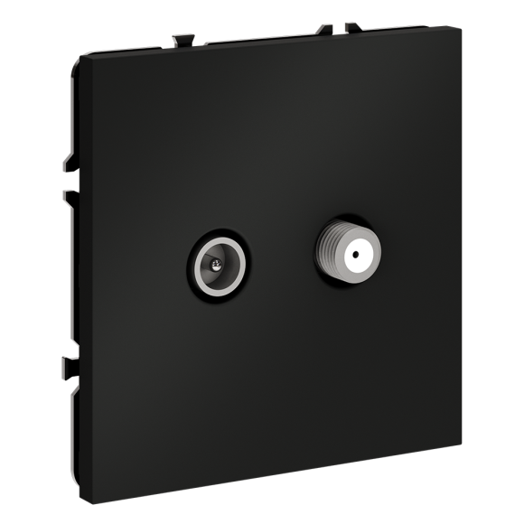 Розетка телевизионная Voltum S70 VLS060408